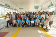 The Public Transit Tour took attendees through the BRT system in Fortaleza.