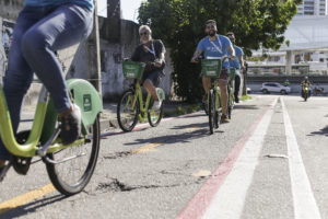 Fortaleza's Bicicletar bike sharing program has the highest usage in Brazil with an average of 5 trips per day.