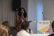 Aswathy Dilip of ITDP India explained the changes made to increase bicycle usage in India.