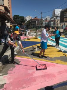 This tactical urbanism workshop was based on methods previously used in Fortaleza.