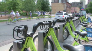 MN Nice Ride bikeshare station